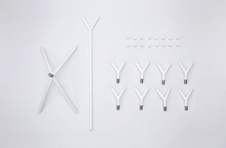 樹枝型組合創(chuàng)意衣架（Y-rack）