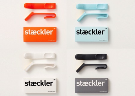 省空間的創(chuàng)意壁掛鞋鉤（Staeckler）