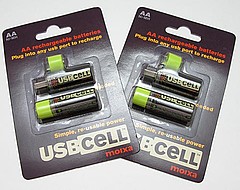 USB充電創(chuàng)意電池