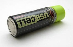 USB充電創(chuàng)意電池