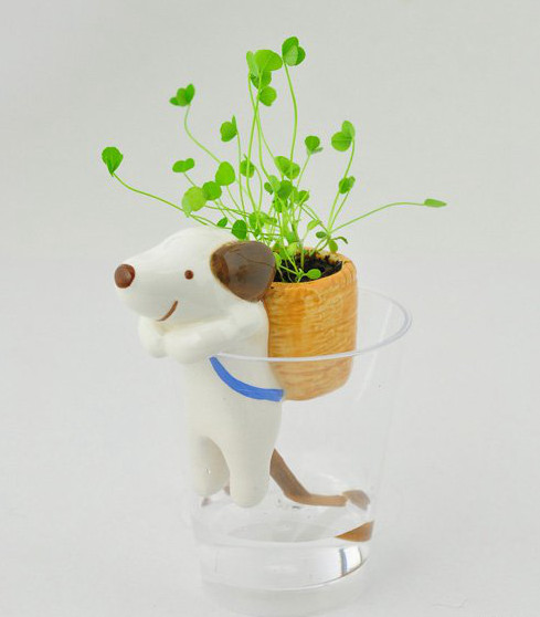 可愛卡通動物迷你吸水盆栽3 可愛卡通動物迷你吸水盆栽3