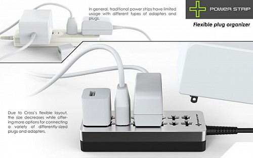 創(chuàng)意十字插座:橫豎都能用 圖三 創(chuàng)意十字插座:橫豎都能用 圖三