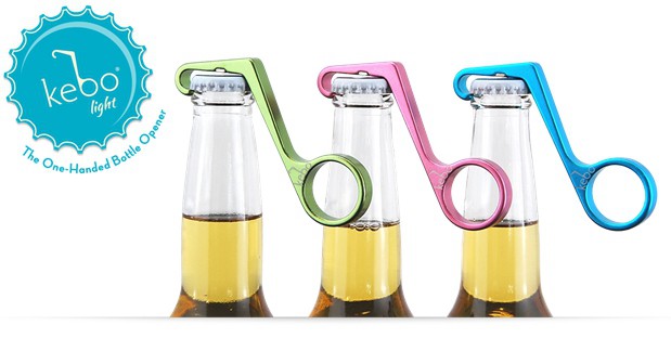 解放雙手：創(chuàng)意單手啤酒開瓶器