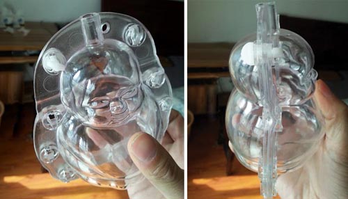 能讓梨子長成娃娃形狀的塑料模具 圖三