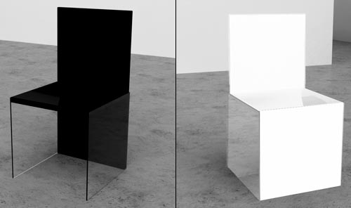 讓人產生錯覺的創(chuàng)意椅子