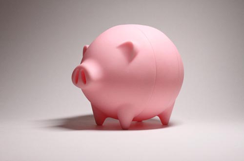 可以長大的小豬存錢罐