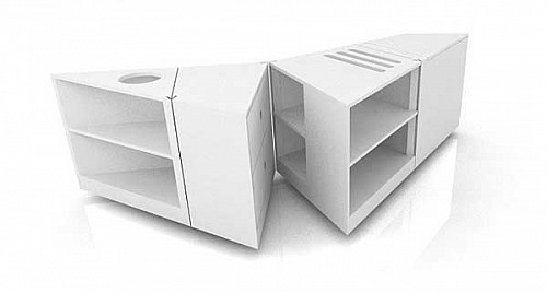 可自由變形的折疊桌D*Table 圖四 可自由變形的折疊桌D*Table 圖四