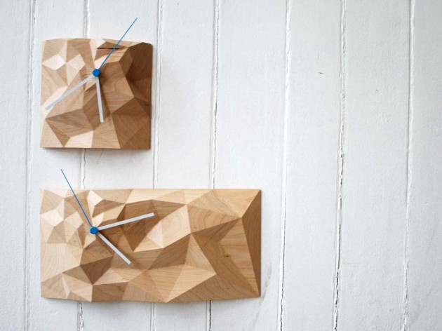 Block創(chuàng)意木制時鐘設計 圖二 Block創(chuàng)意木制時鐘設計 圖二