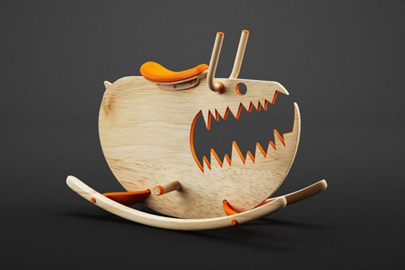 趣味怪物兒童座椅 圖二