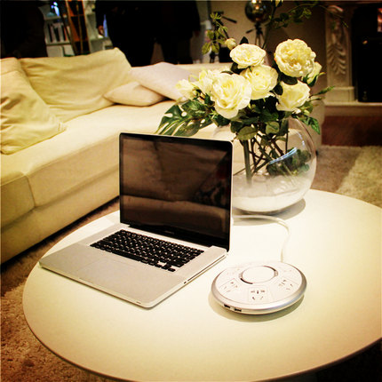 創(chuàng)意USB充電圓形插座 圖二