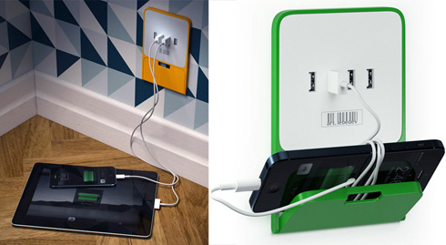 自帶折疊支架的USB插座(Zaryadkus USB Socket)圖四 自帶折疊支架的USB插座(Zaryadkus USB Socket)圖四