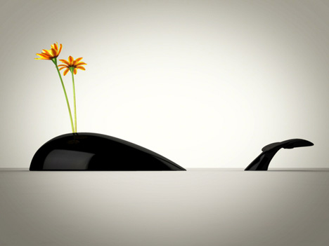 簡(jiǎn)而美的鯨魚花瓶 圖二