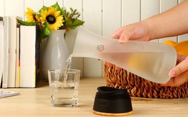 Lumm磨砂發(fā)光玻璃瓶