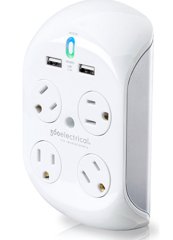 可360°旋轉插座設計 可360°旋轉插座設計