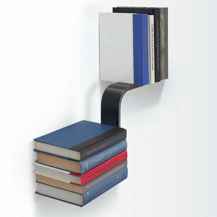 加拿大UMBRA L形隱形書架 圖三