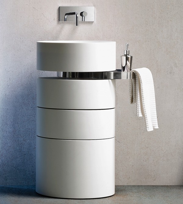 可以旋轉(zhuǎn)的大理石水槽