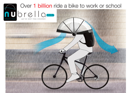 背肩式創(chuàng)意雨傘設(shè)計(jì)