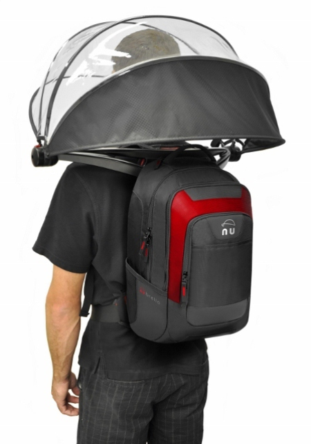 背肩式創(chuàng)意雨傘設(shè)計(jì) 圖四 背肩式創(chuàng)意雨傘設(shè)計(jì) 圖四