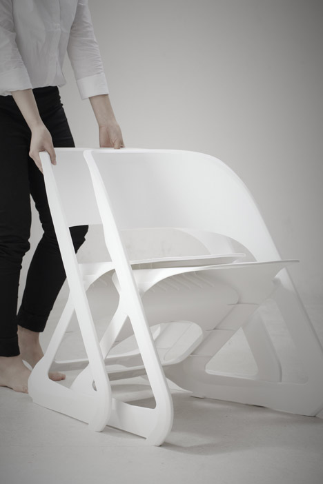 韓國可滑動堆疊Sleeed系列椅子 圖五