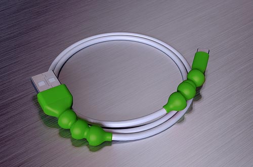 不容易斷的數(shù)據(jù)線Snakable