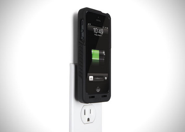 帶插頭的iPhone5充電手機(jī)殼設(shè)計(jì) 圖三