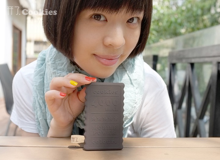 開了年度力作：餅干移動(dòng)電源 圖二