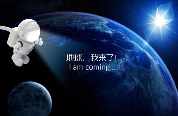 宇航員USB小夜燈（yesfactory）圖四