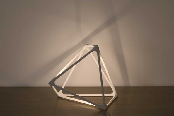 幾何框架雕塑燈具（Molecula）圖三