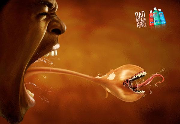 高露潔漱口水廣告創(chuàng)意