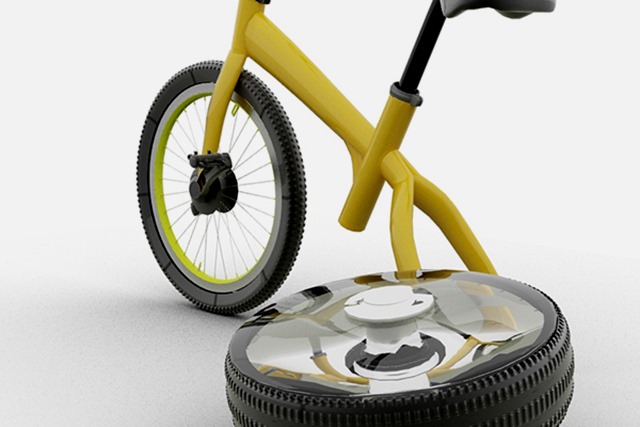 把洗衣機(jī)搬到自行車上去 圖二