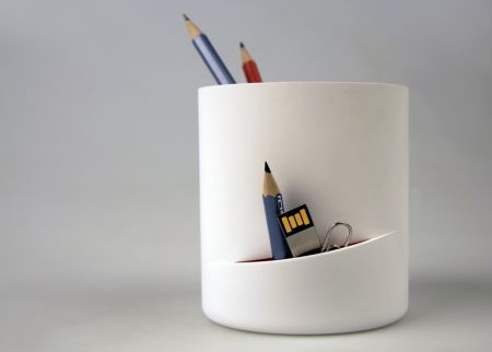 高矮組合的筆筒