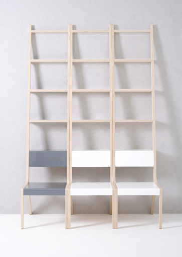 書(shū)架椅子二合一的創(chuàng)意家具 圖四