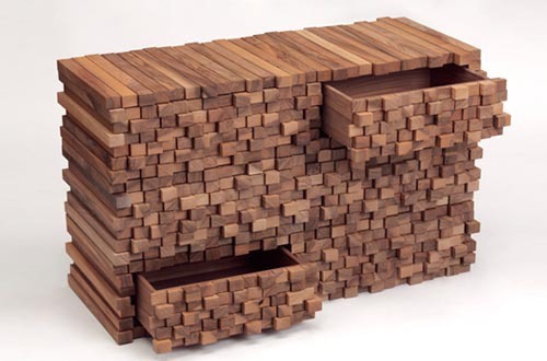 復古風創(chuàng)意木櫥柜設計