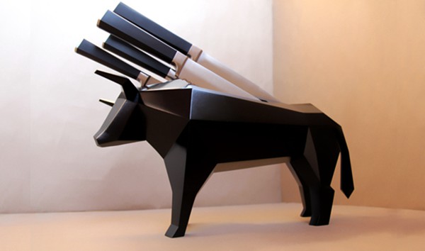 創(chuàng)意斗牛刀架 圖三