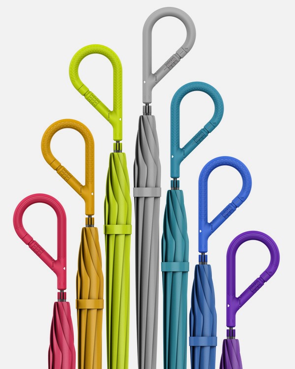 帶密碼鎖的防丟雨傘(Uberella)圖三 帶密碼鎖的防丟雨傘(Uberella)圖三