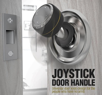 360°可旋轉(zhuǎn)門把手創(chuàng)意設(shè)計