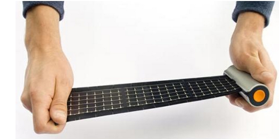 卷軸式太陽能充電器