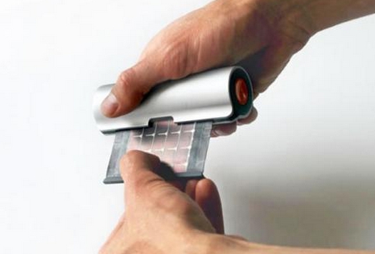 卷軸式太陽能充電器