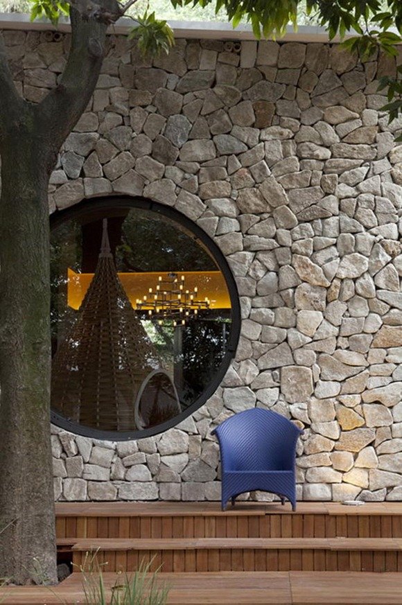 巴西圓形書架，最理想的讀書場所