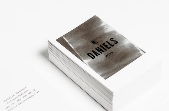 奧地利維也納熱感應名片（N. Daniels）