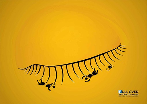 道路工人交通安全插畫海報(bào)設(shè)計(jì)