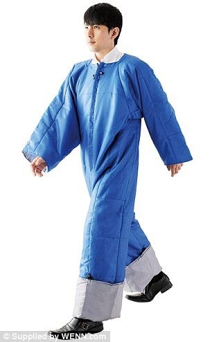 日本可以穿在身上的創(chuàng)意被子