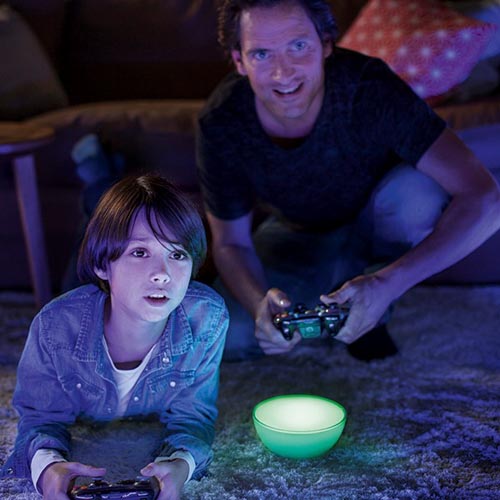 五彩碗狀燈具(Hue Go)