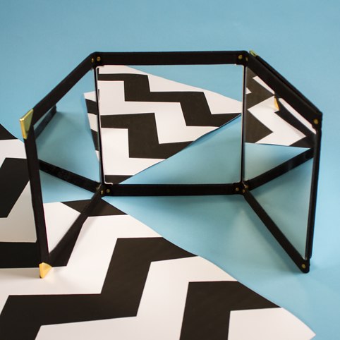 創(chuàng)意折疊長鏡子