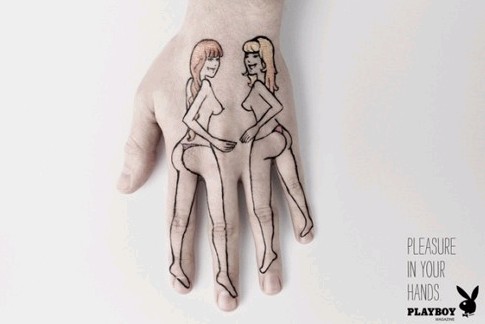 花花公子雜志廣告創(chuàng)意設(shè)計