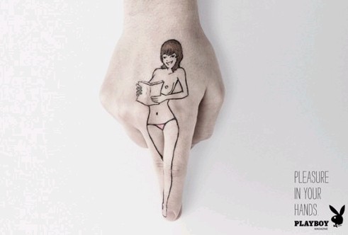 花花公子雜志廣告創(chuàng)意設(shè)計