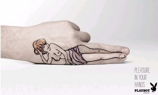 花花公子雜志廣告創(chuàng)意設(shè)計