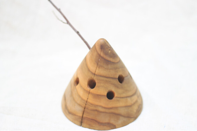 八筆塔桃木創(chuàng)意筆筒