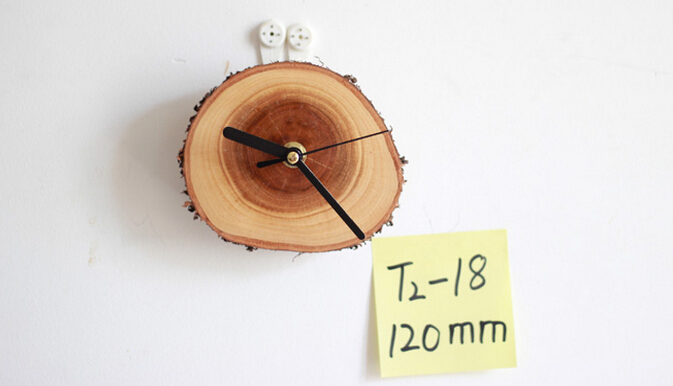 實木年輪創(chuàng)意掛鐘