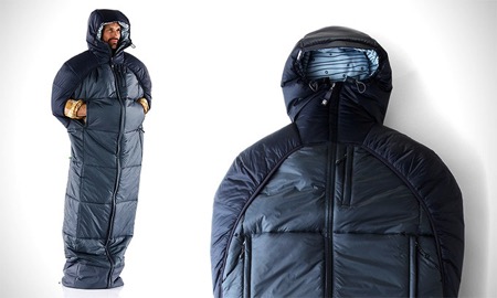 能當(dāng)羽絨服穿的創(chuàng)意睡袋